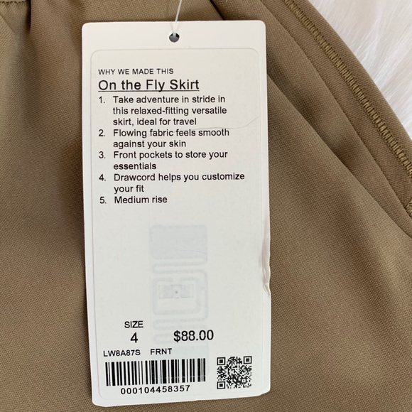 On the fly skirt frontier lululemon FRNT NWT woven - Picture 4 of 4